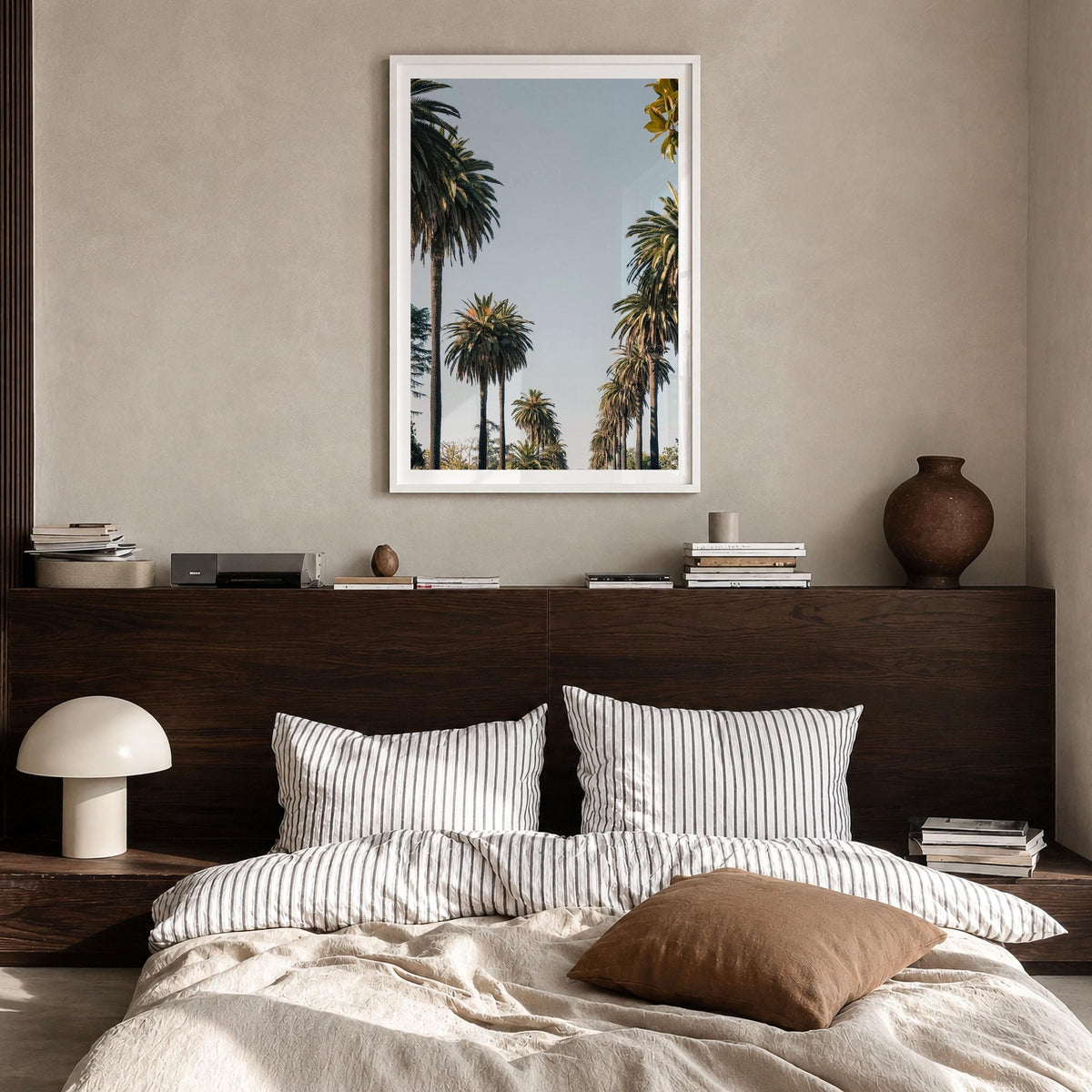 Los Angeles Palm Street Fine Art Photo Print – fine art print by The Cali Studio