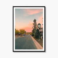 Big Bear Lake Village Fine Art Photo Print – fine art print by The Cali Studio
