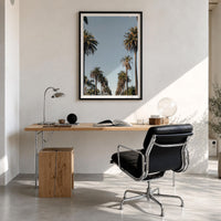 California Palm Tree Avenue Fine Art Photo Print – fine art print by The Cali Studio