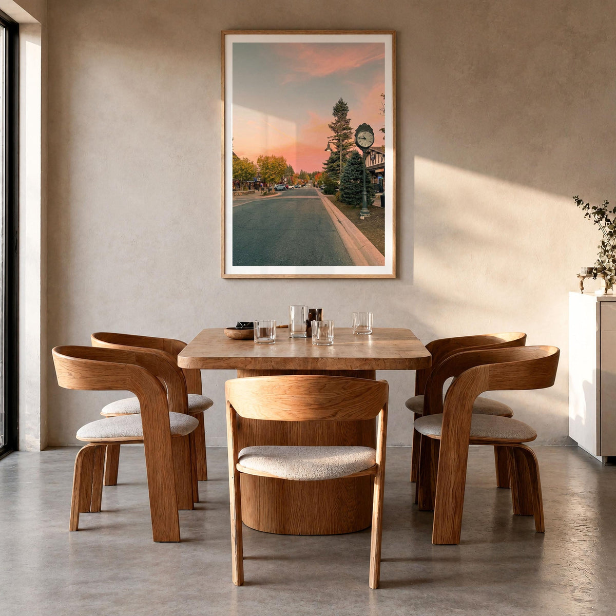Big Bear Lake Village Fine Art Photo Print – fine art print by The Cali Studio