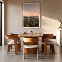 Hollywood Sign Sunset Fine Art Photo Print – fine art print by The Cali Studio