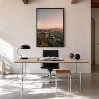 Hollywood Sign Sunset Fine Art Photo Print – fine art print by The Cali Studio