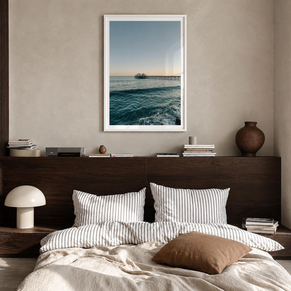 Malibu Pier Fine Art Photo Print – fine art print by The Cali Studio