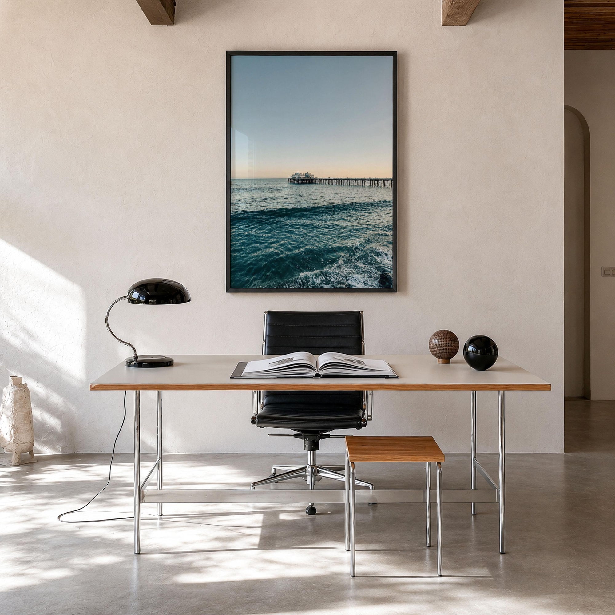 Malibu Pier Fine Art Photo Print – fine art print by The Cali Studio