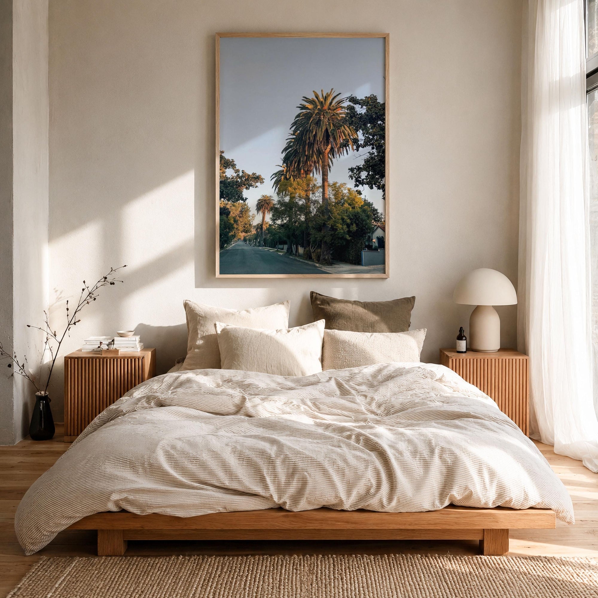 Fairfax Palm Tree Fine Art Photo Print – fine art print by The Cali Studio