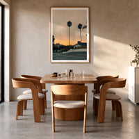 Laguna Beach Palm Silhouette Fine Art Photo Print – fine art print by The Cali Studio