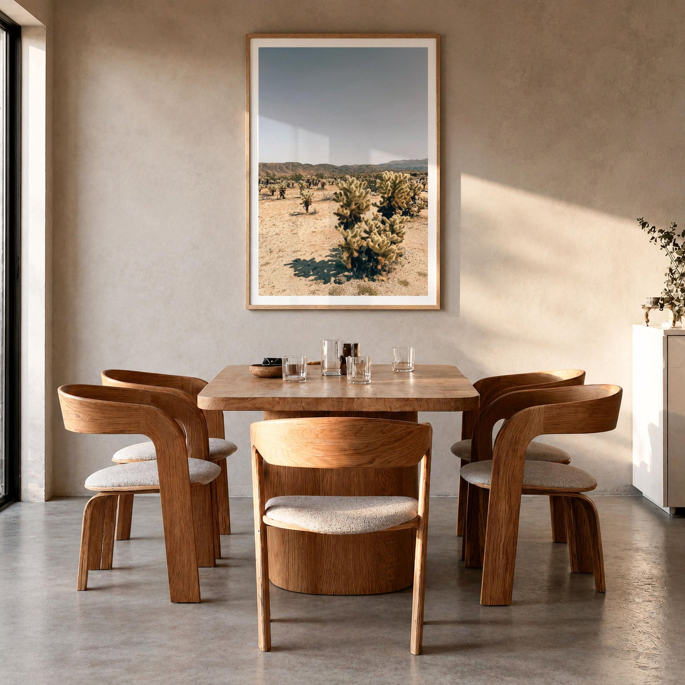 Cholla Cactus Garden Fine Art Photo Print – fine art print by The Cali Studio