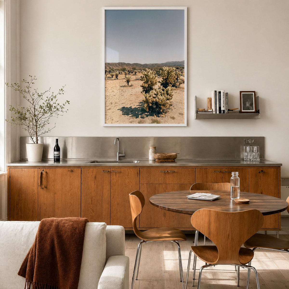 Cholla Cactus Garden Fine Art Photo Print – fine art print by The Cali Studio