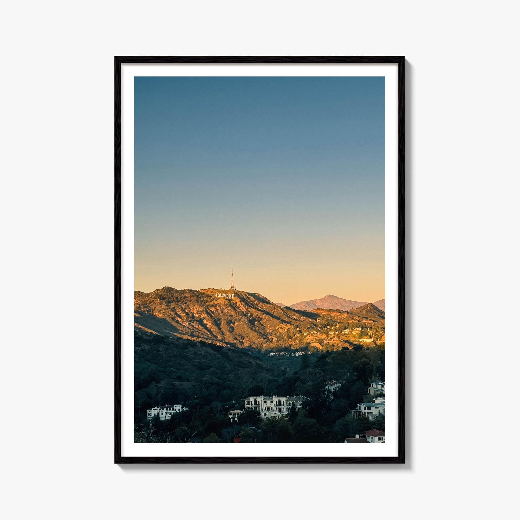 Hollywood Sign Ridge Fine Art Photo Print – fine art print by The Cali Studio