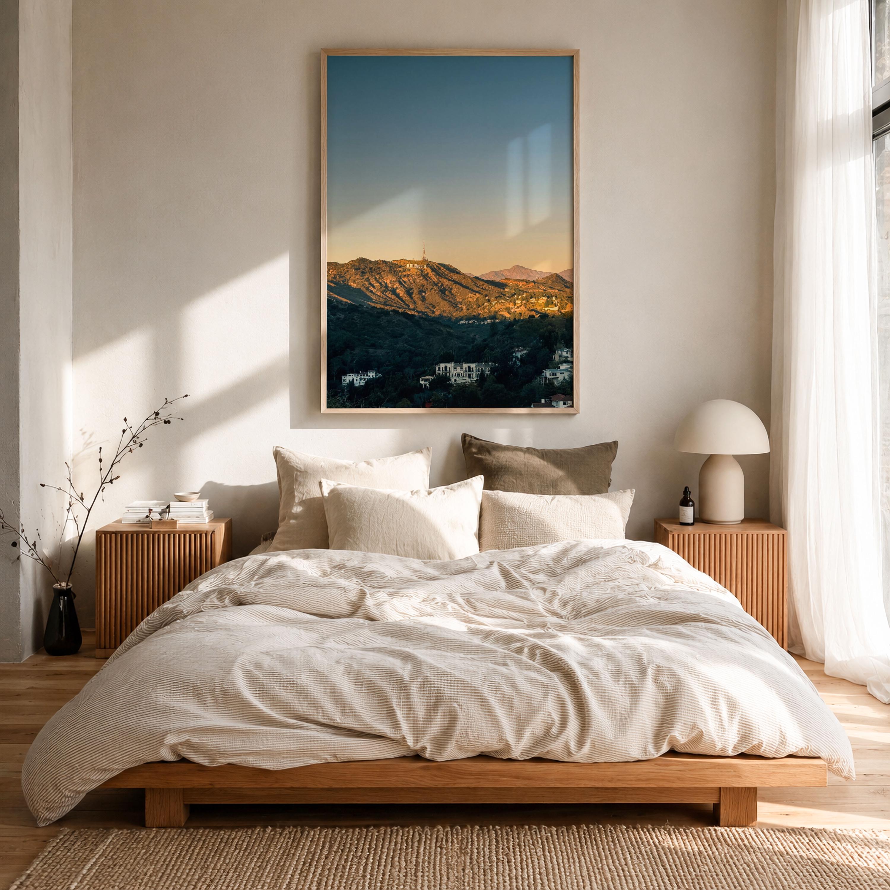 Hollywood Sign Ridge Fine Art Photo Print – fine art print by The Cali Studio