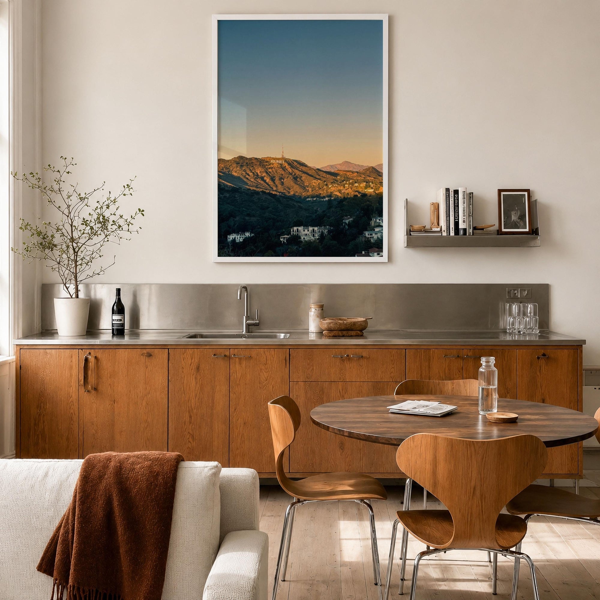 Hollywood Sign Ridge Fine Art Photo Print – fine art print by The Cali Studio