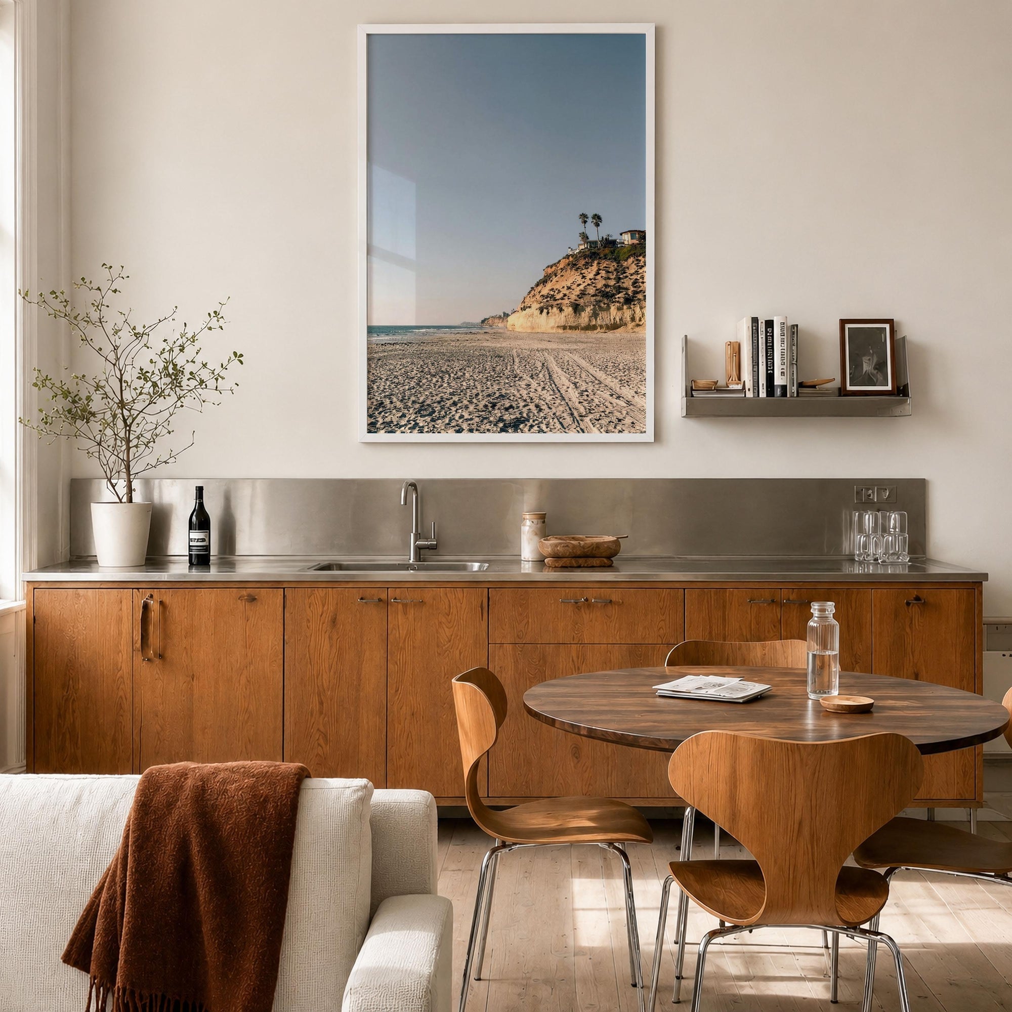 Del Mar Bluff Fine Art Photo Print – fine art print by The Cali Studio