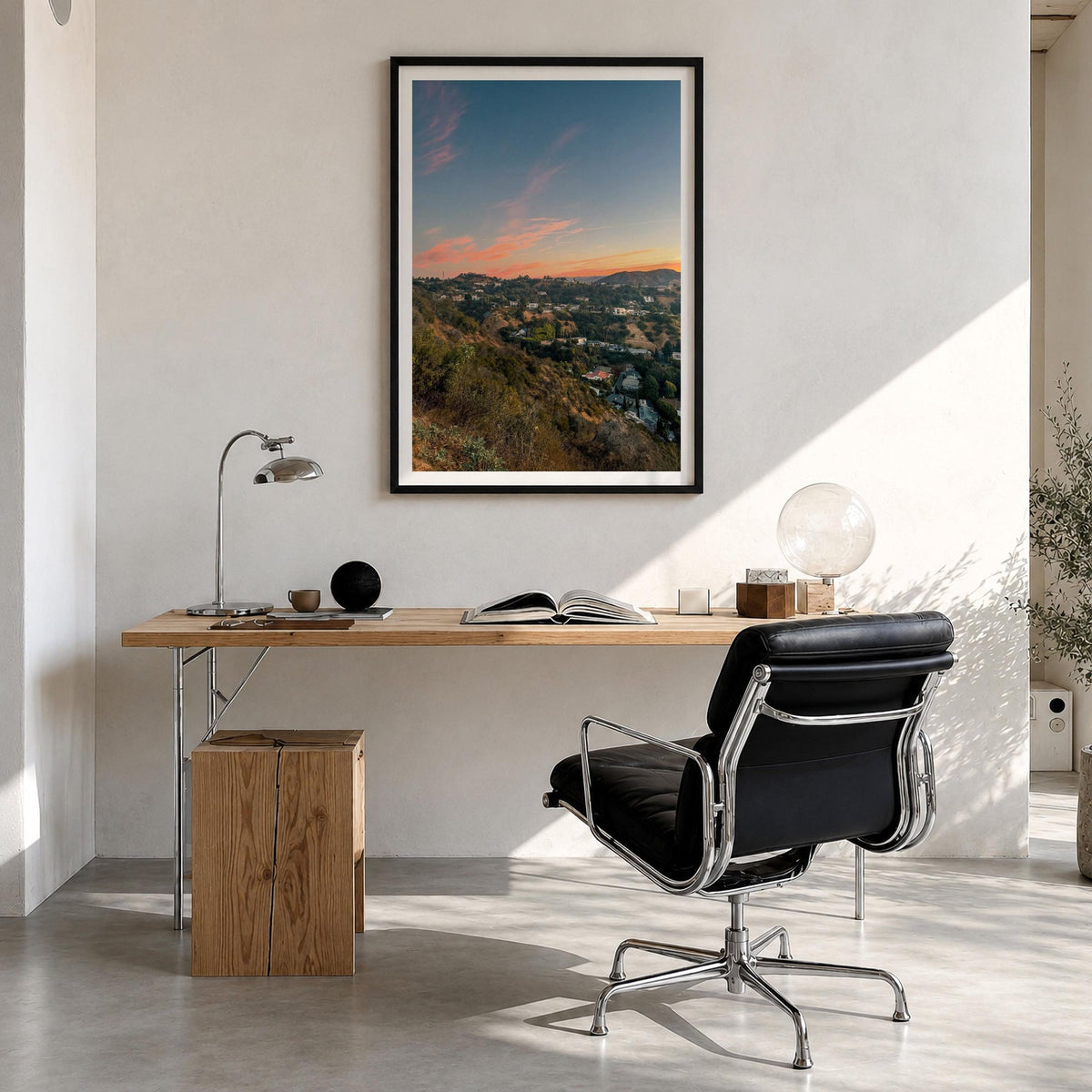 Hollywood Hills Fine Art Photo Print – fine art print by The Cali Studio