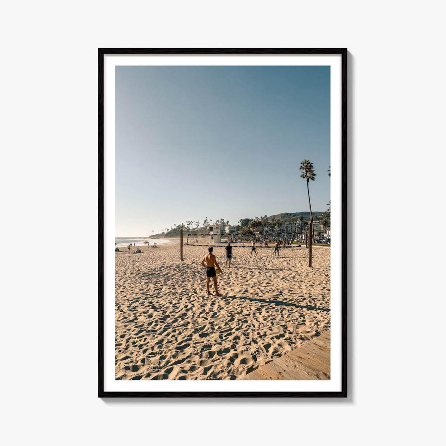 Laguna Beach Volleyball Fine Art Photo Print – fine art print by The Cali Studio