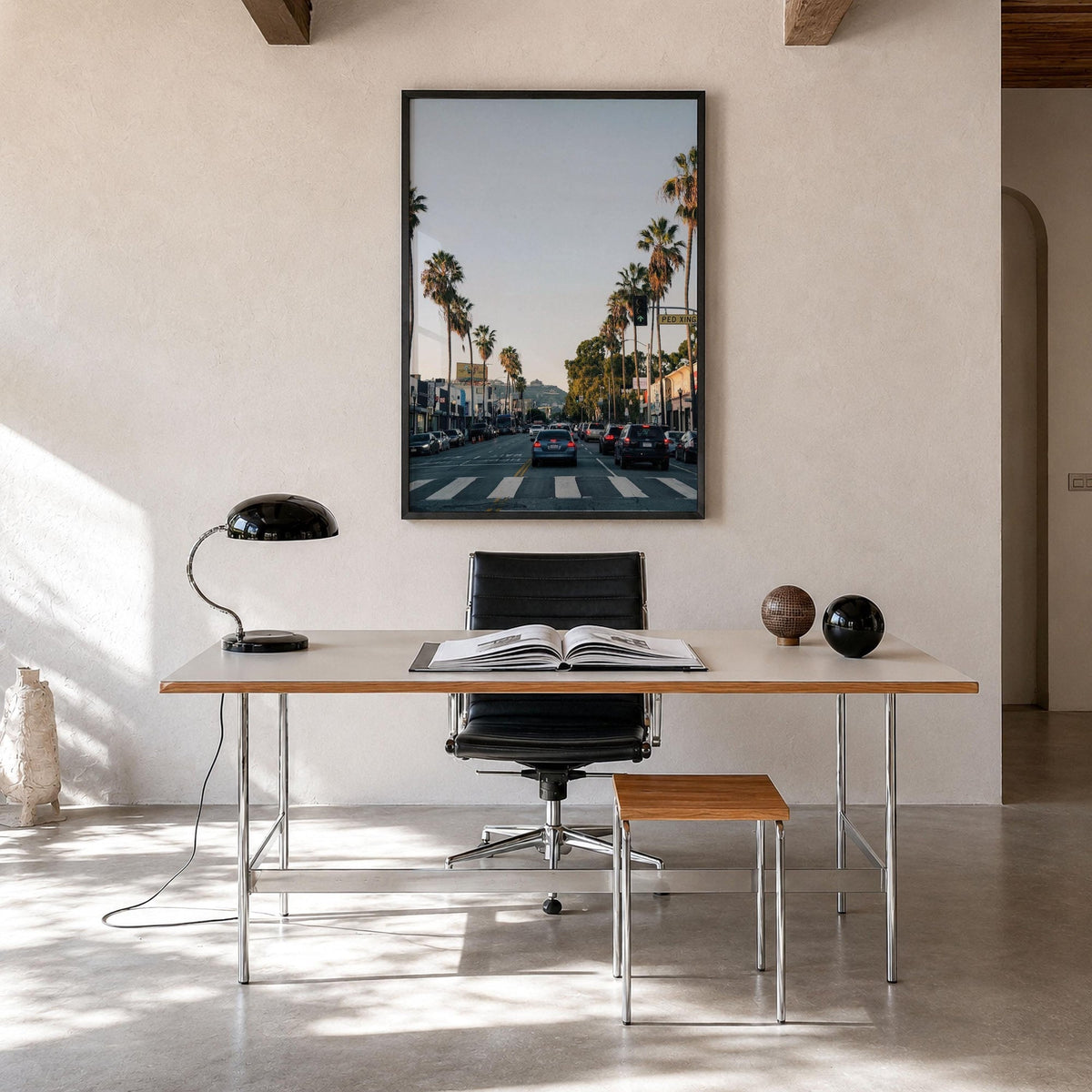 Palm Street Fine Art Photo Print – fine art print by The Cali Studio