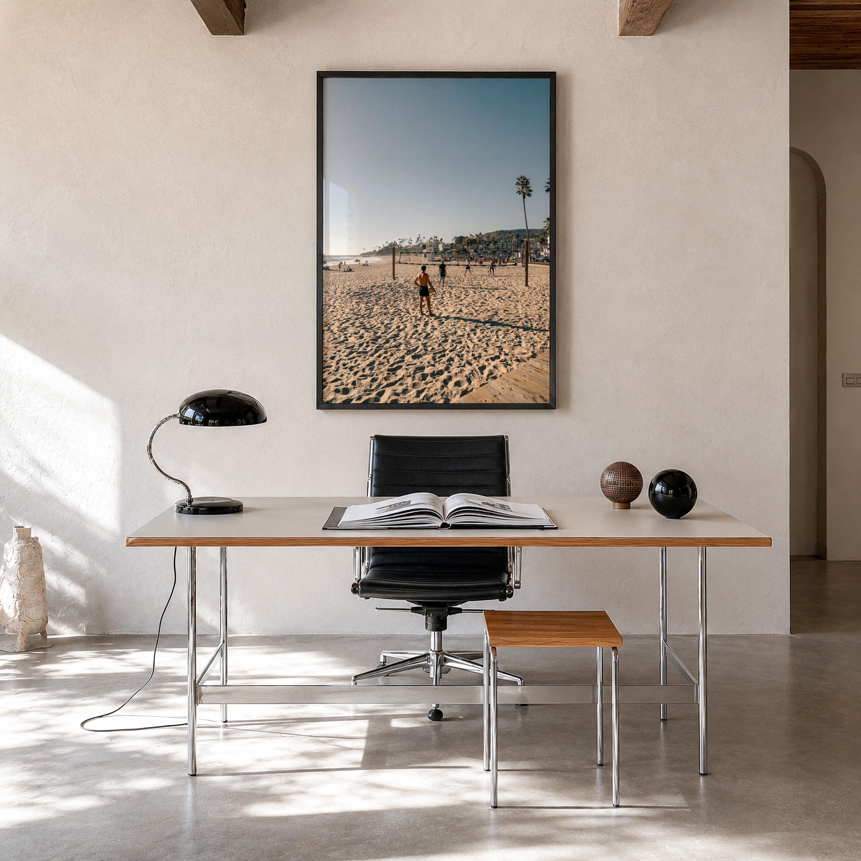 Laguna Beach Volleyball Fine Art Photo Print – fine art print by The Cali Studio