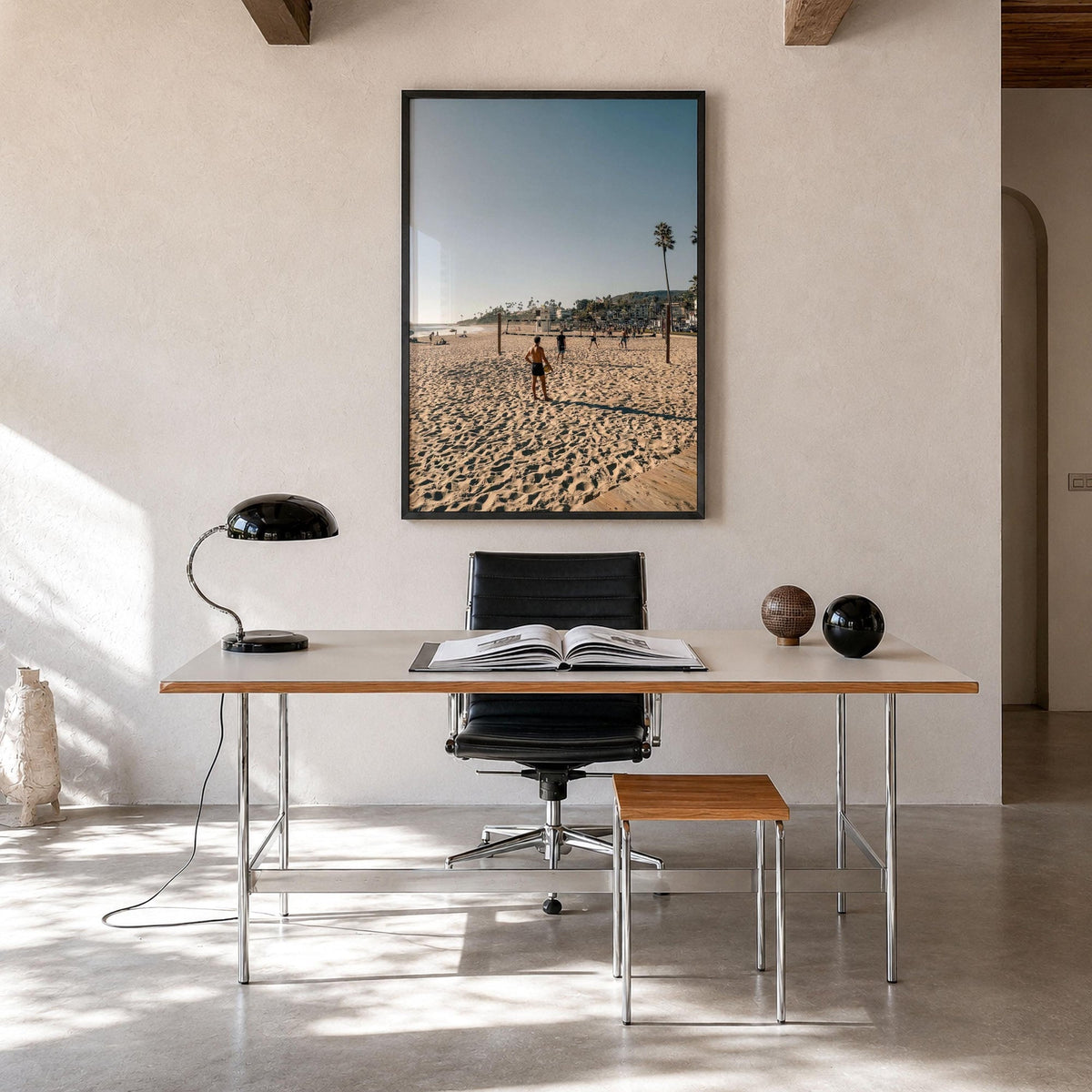 Laguna Beach Volleyball Fine Art Photo Print – fine art print by The Cali Studio