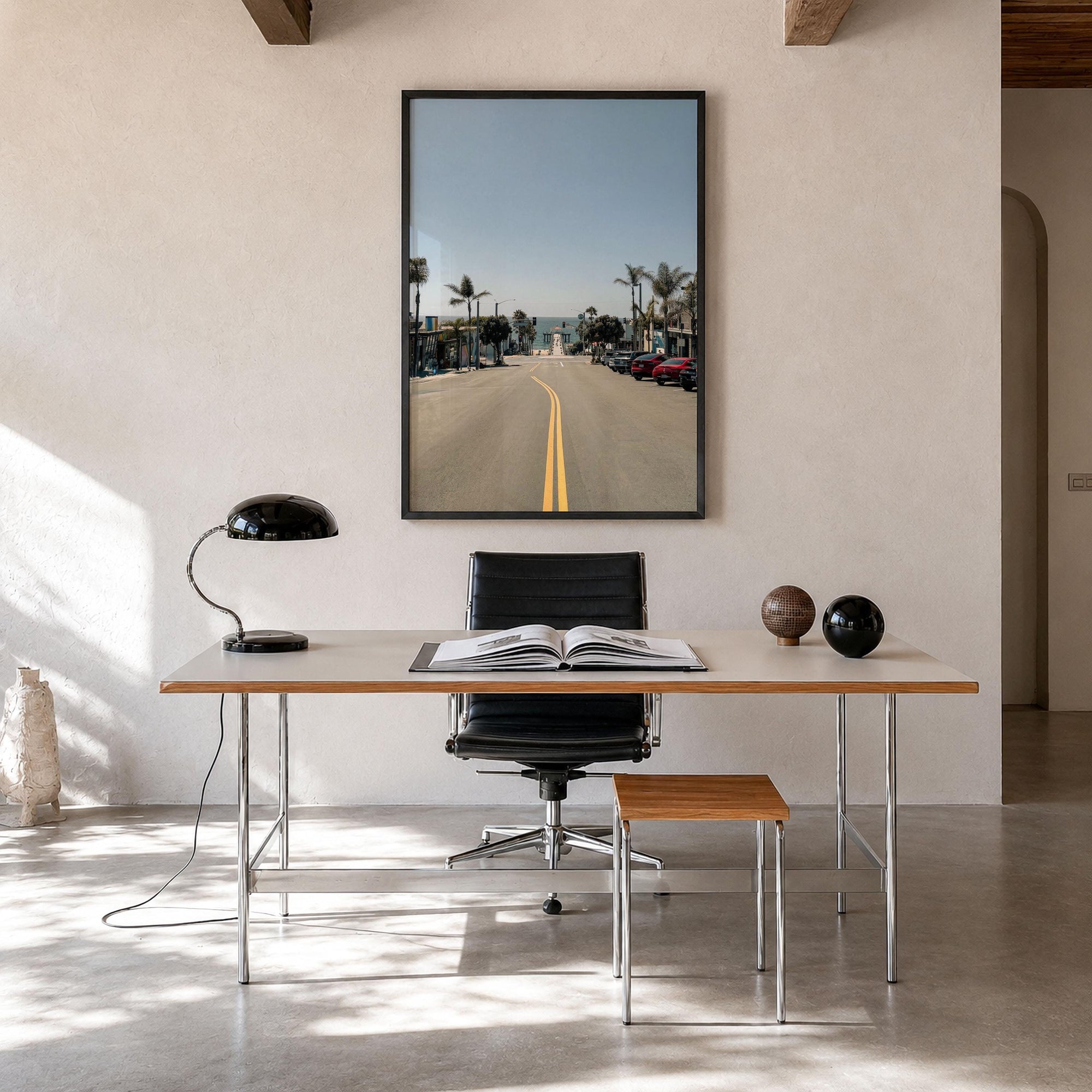 Manhattan Beach Pier Fine Art Photo Print – fine art print by The Cali Studio