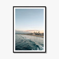 Ocean Beach Surfer Fine Art Photo Print – fine art print by The Cali Studio