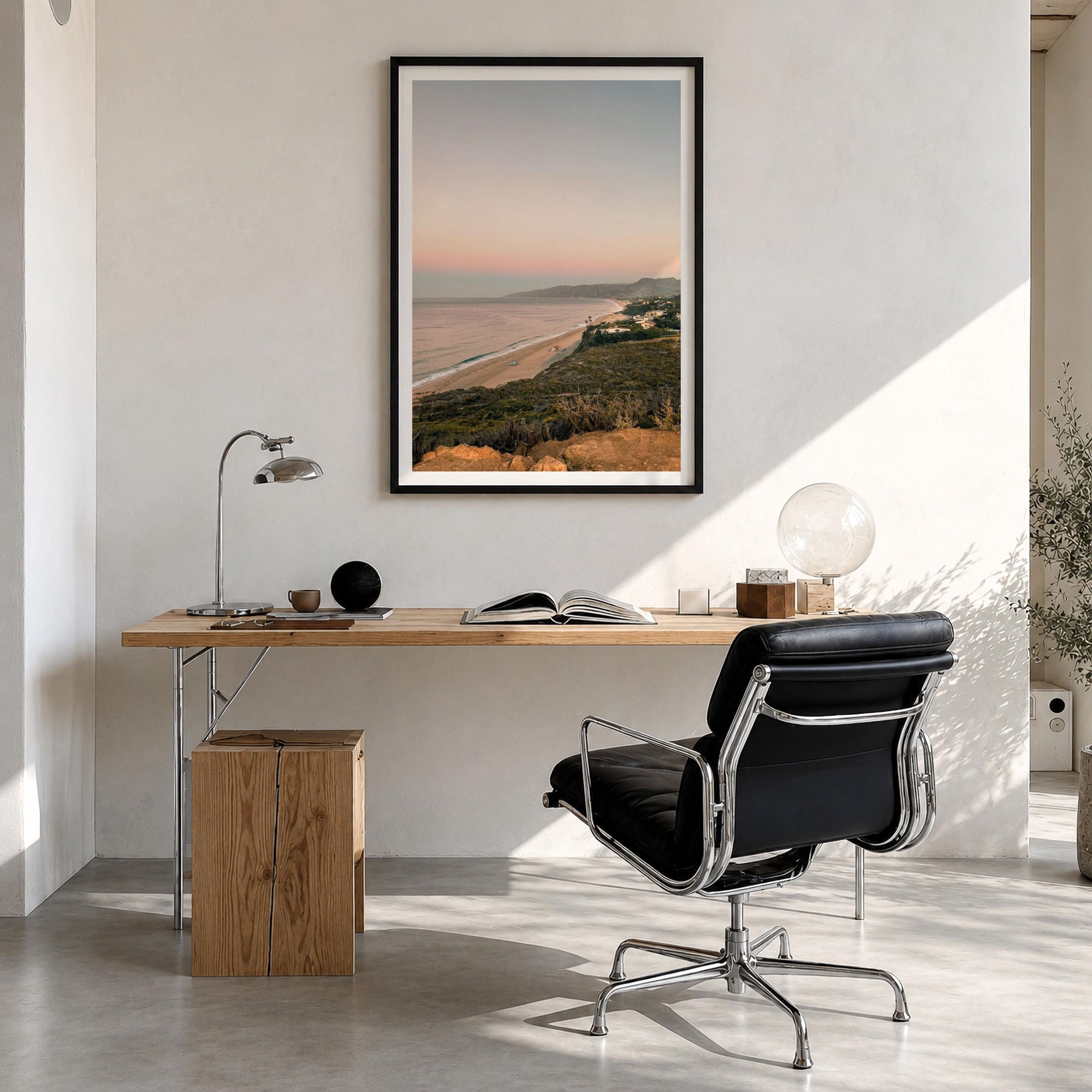 Point Dume Cliffside Fine Art Photo Print – fine art print by The Cali Studio