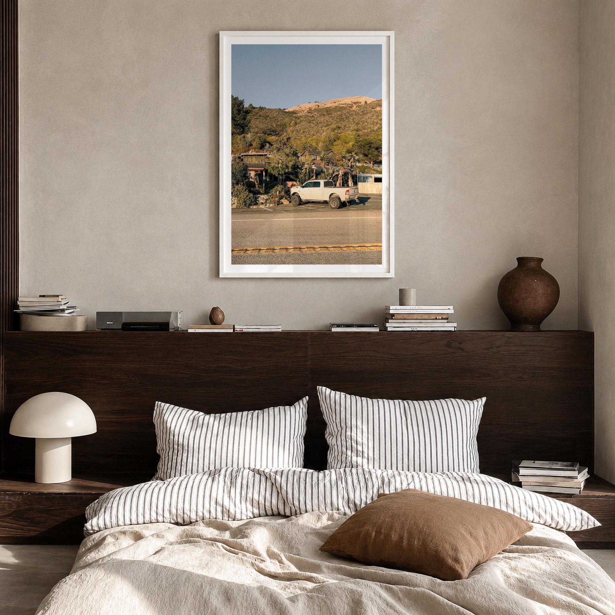 Pacific Coast Highway Truck Fine Art Photo Print – fine art print by The Cali Studio