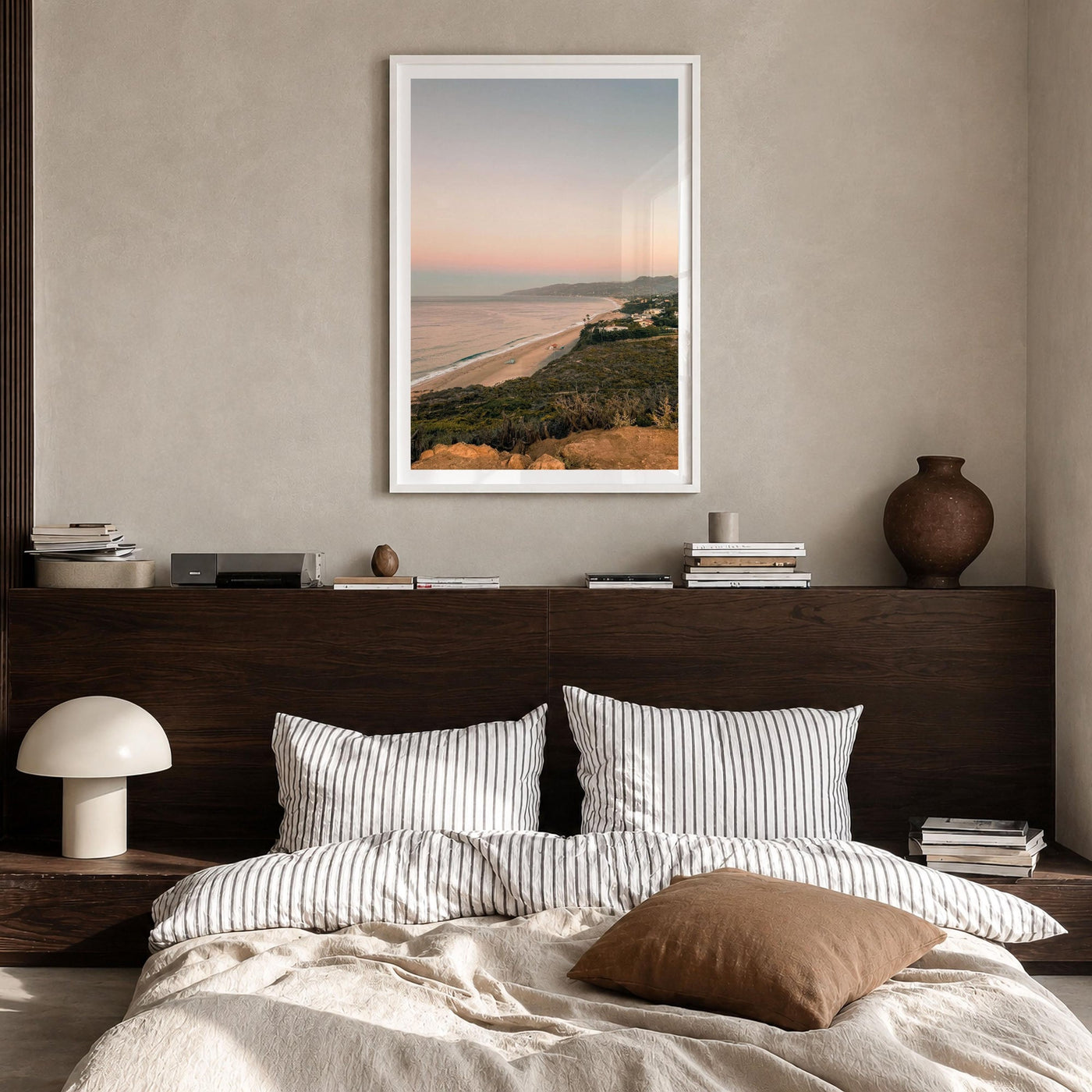 Point Dume Cliffside Fine Art Photo Print – fine art print by The Cali Studio