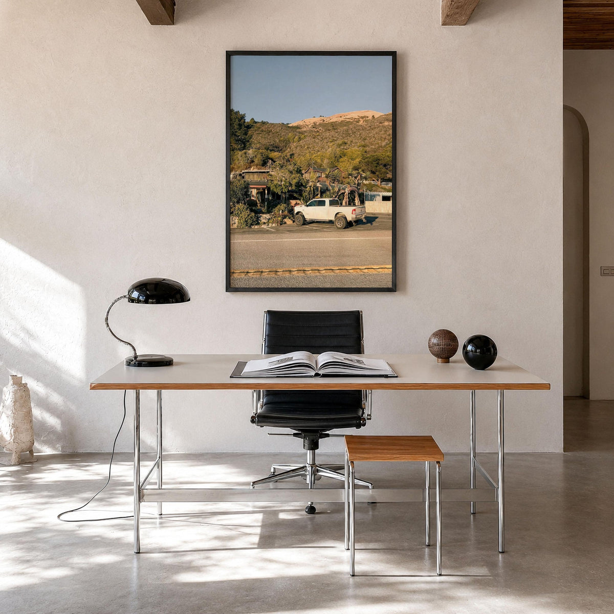 Pacific Coast Highway Truck Fine Art Photo Print – fine art print by The Cali Studio