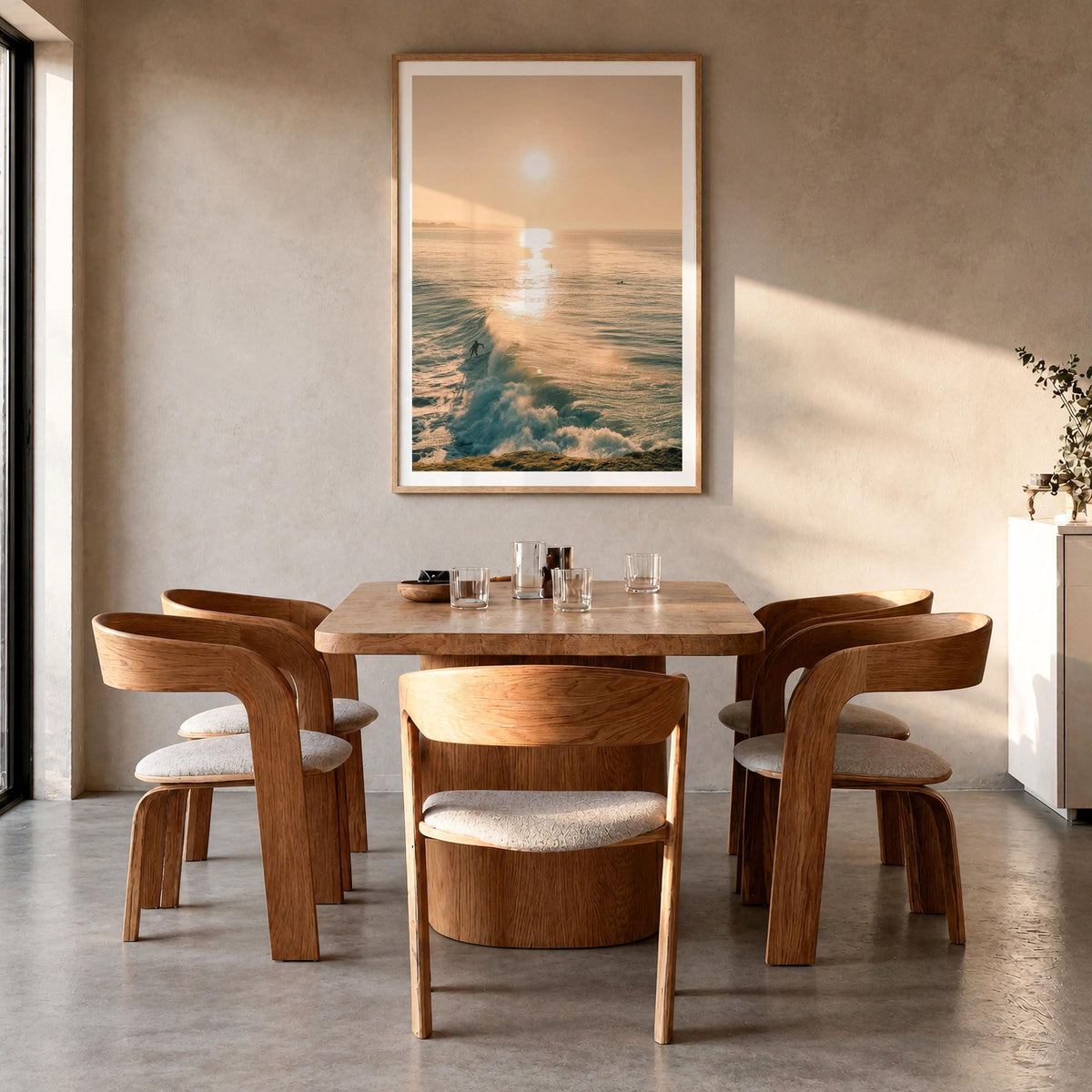 Santa Cruz Surfer Fine Art Photo Print – fine art print by The Cali Studio