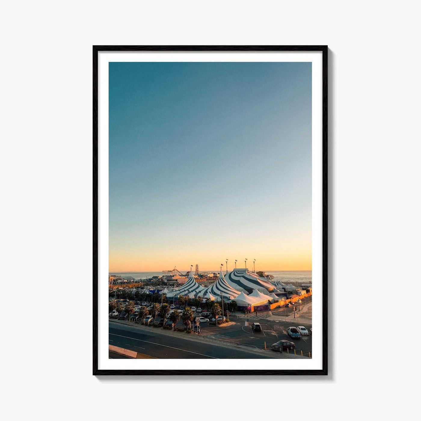 Santa Monica Pier Fine Art Photo Print – fine art print by The Cali Studio