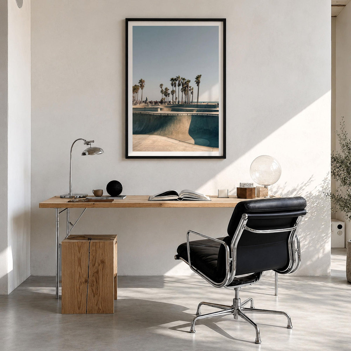 Venice Skate Park Fine Art Photo Print – fine art print by The Cali Studio