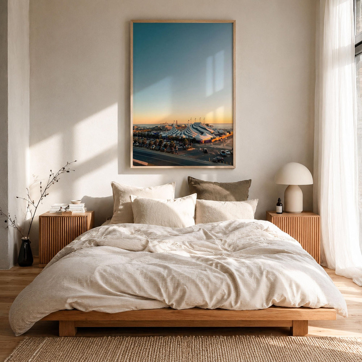 Santa Monica Pier Fine Art Photo Print – fine art print by The Cali Studio