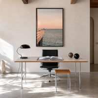 Santa Cruz Wharf Fine Art Photo Print – fine art print by The Cali Studio