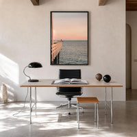 Santa Cruz Wharf Fine Art Photo Print – fine art print by The Cali Studio