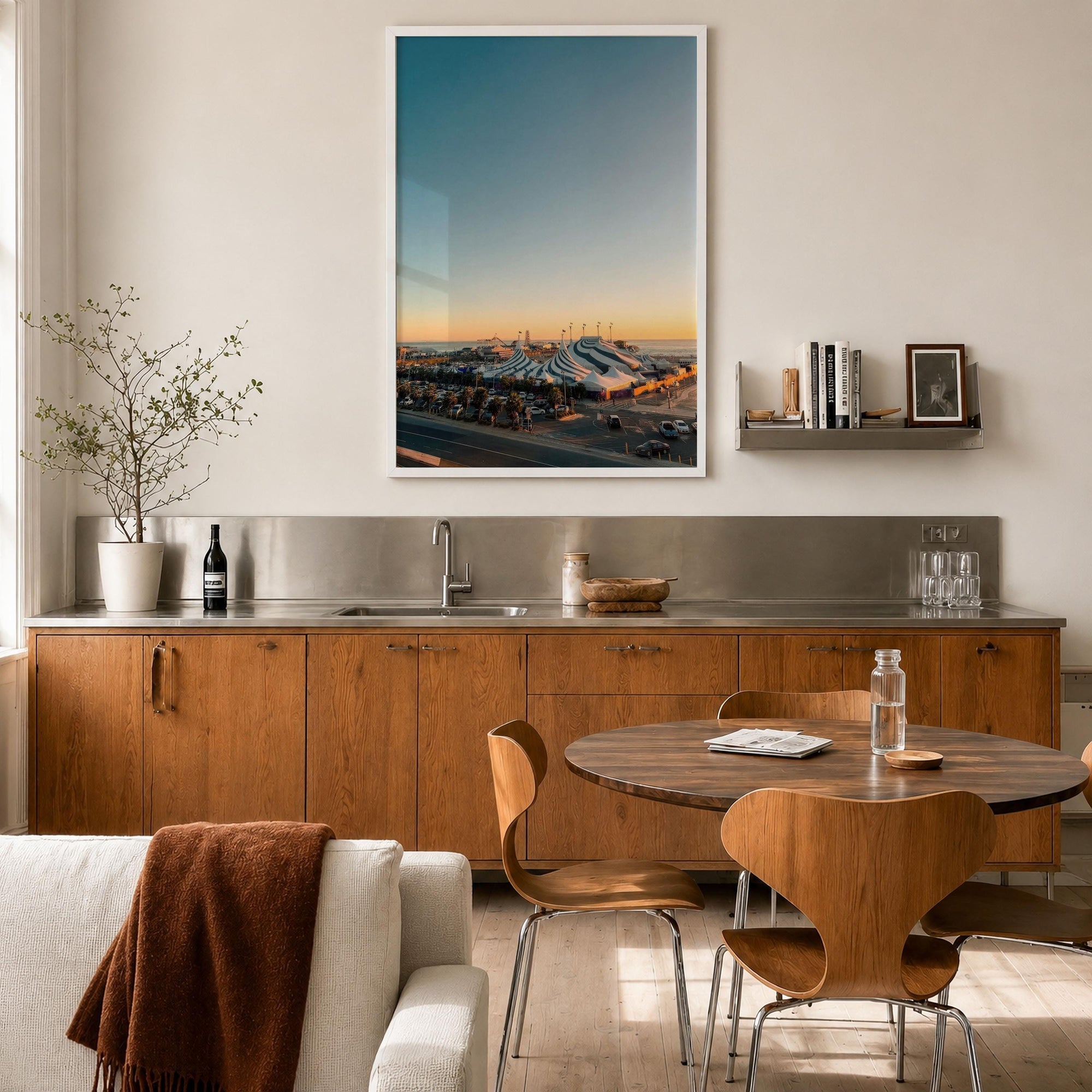 Santa Monica Pier Fine Art Photo Print – fine art print by The Cali Studio