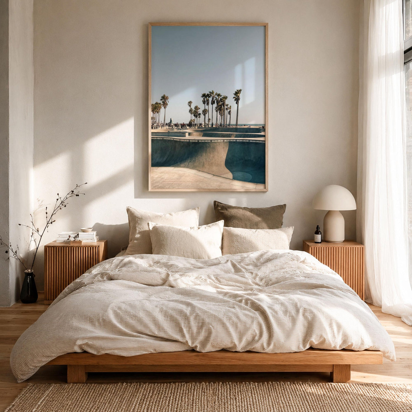 Venice Skate Park Fine Art Photo Print – fine art print by The Cali Studio