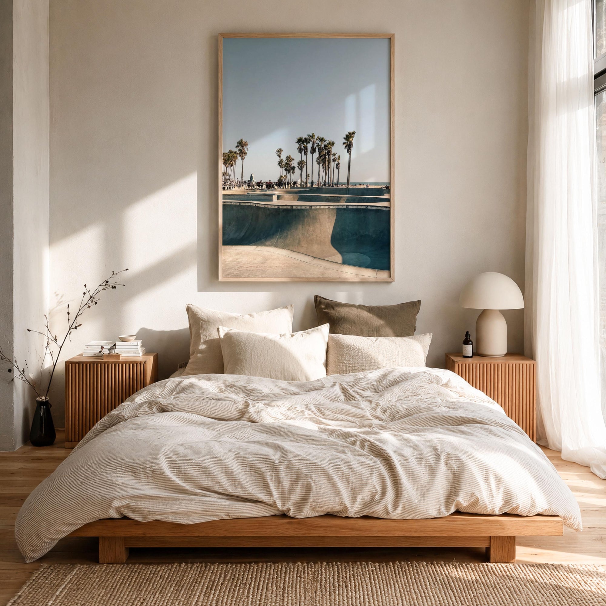 Venice Skate Park Fine Art Photo Print – fine art print by The Cali Studio