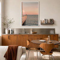 Santa Cruz Wharf Fine Art Photo Print – fine art print by The Cali Studio