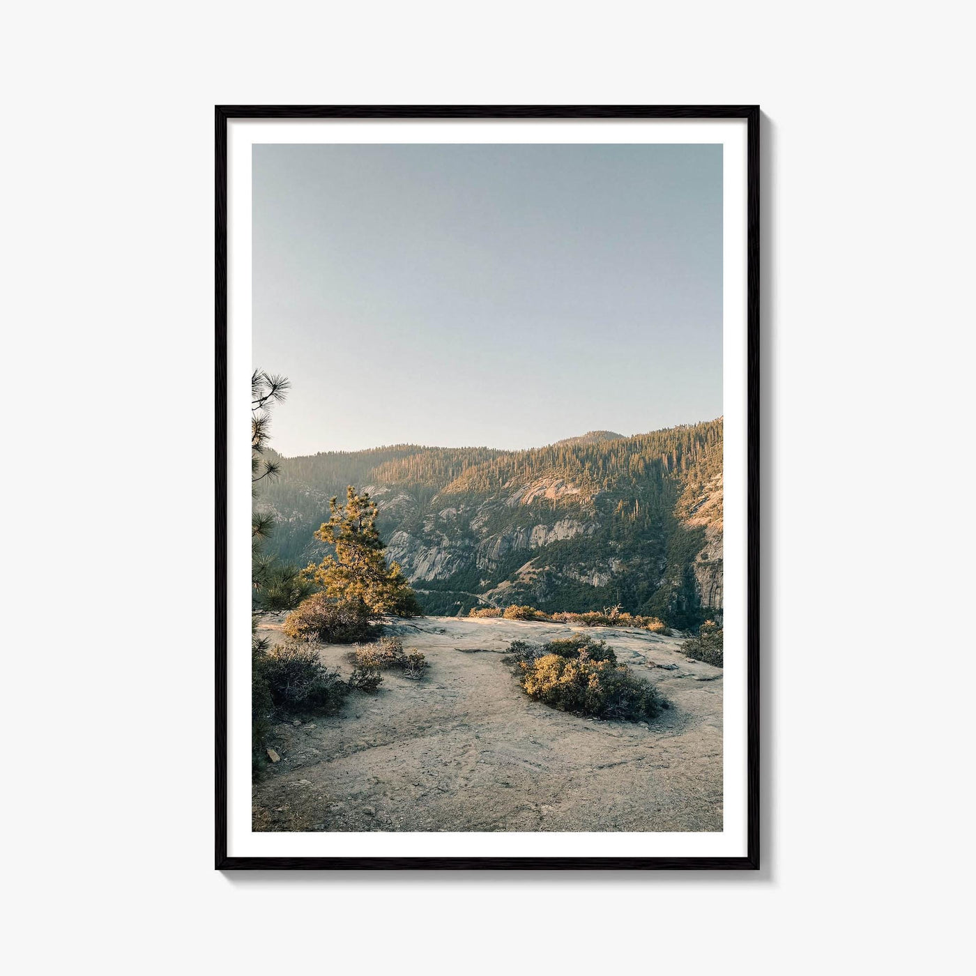Yosemite Granite Overlook Fine Art Photo Print – fine art print by The Cali Studio