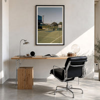 West Hollywood Basketball Court Fine Art Photo Print – fine art print by The Cali Studio