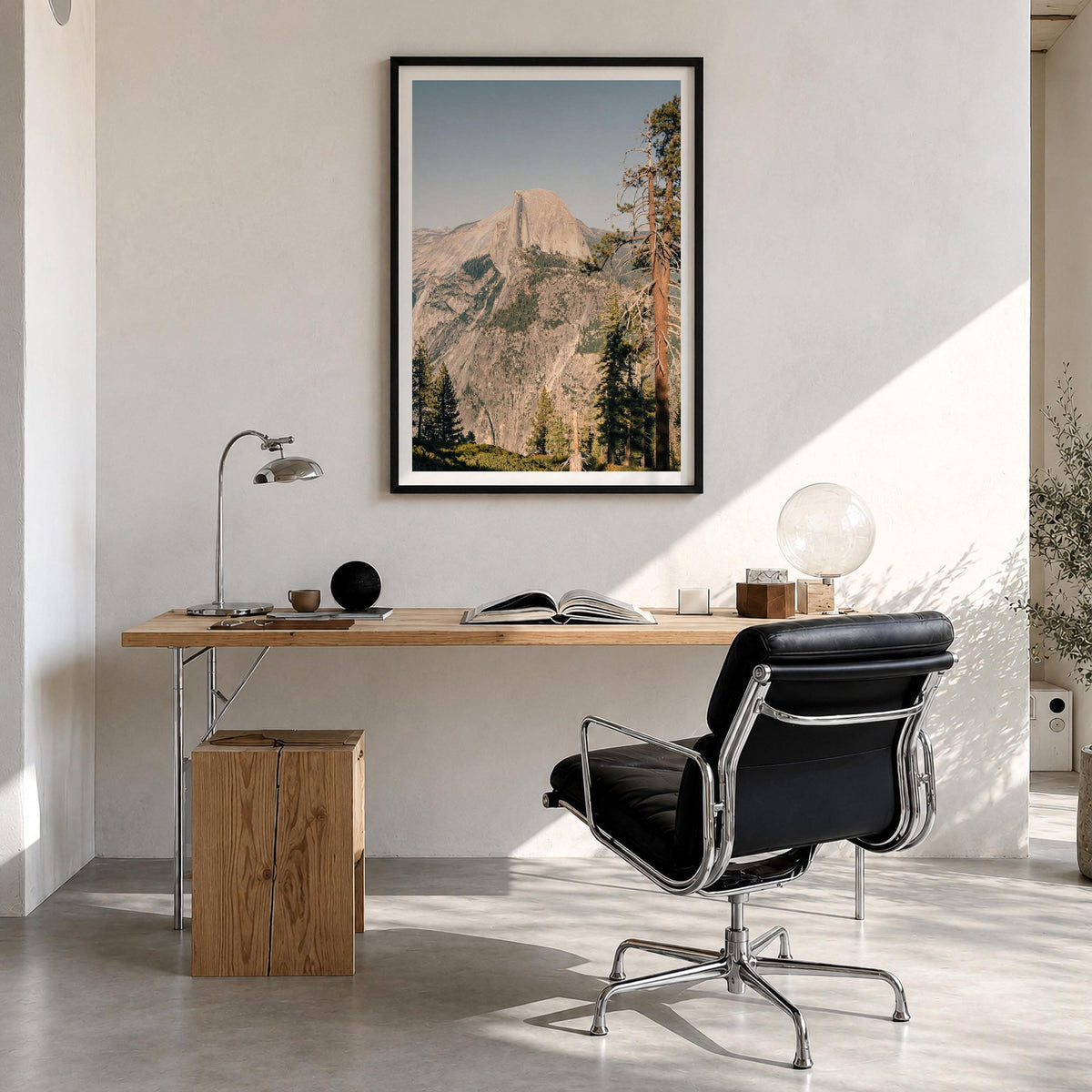 Half Dome Granite Peak Fine Art Photo Print – fine art print by The Cali Studio