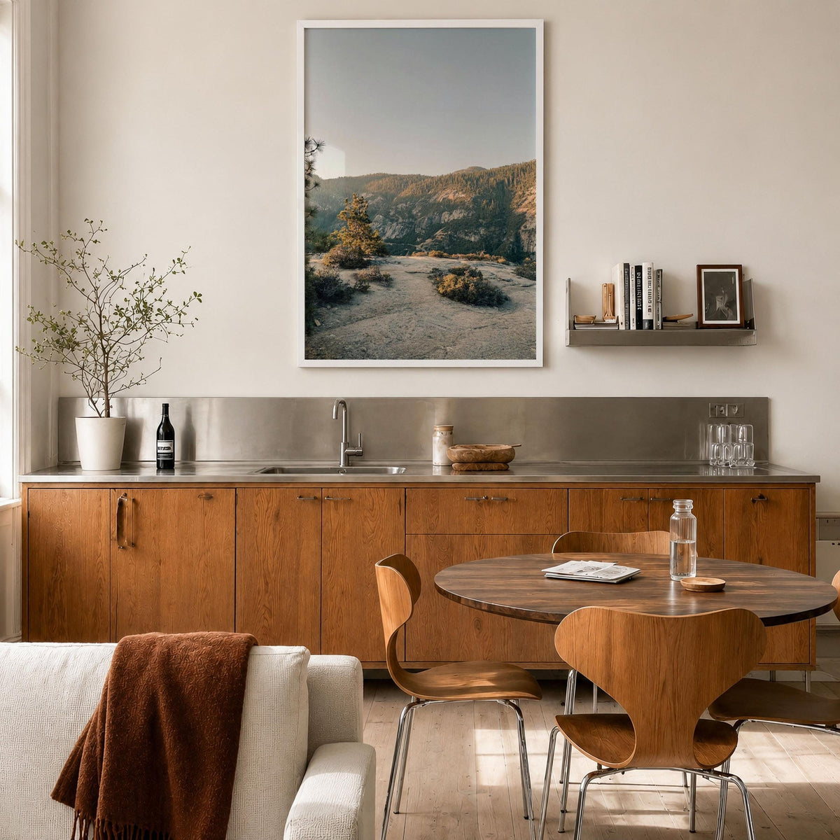 Yosemite Granite Overlook Fine Art Photo Print – fine art print by The Cali Studio