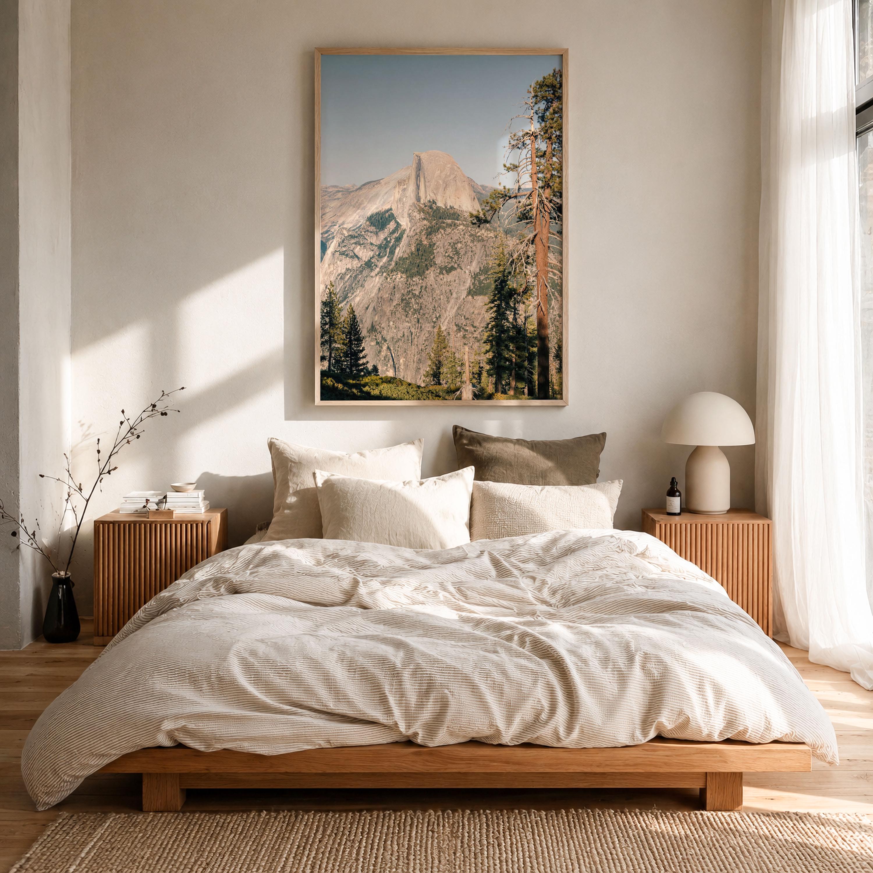 Half Dome Granite Peak Fine Art Photo Print – fine art print by The Cali Studio
