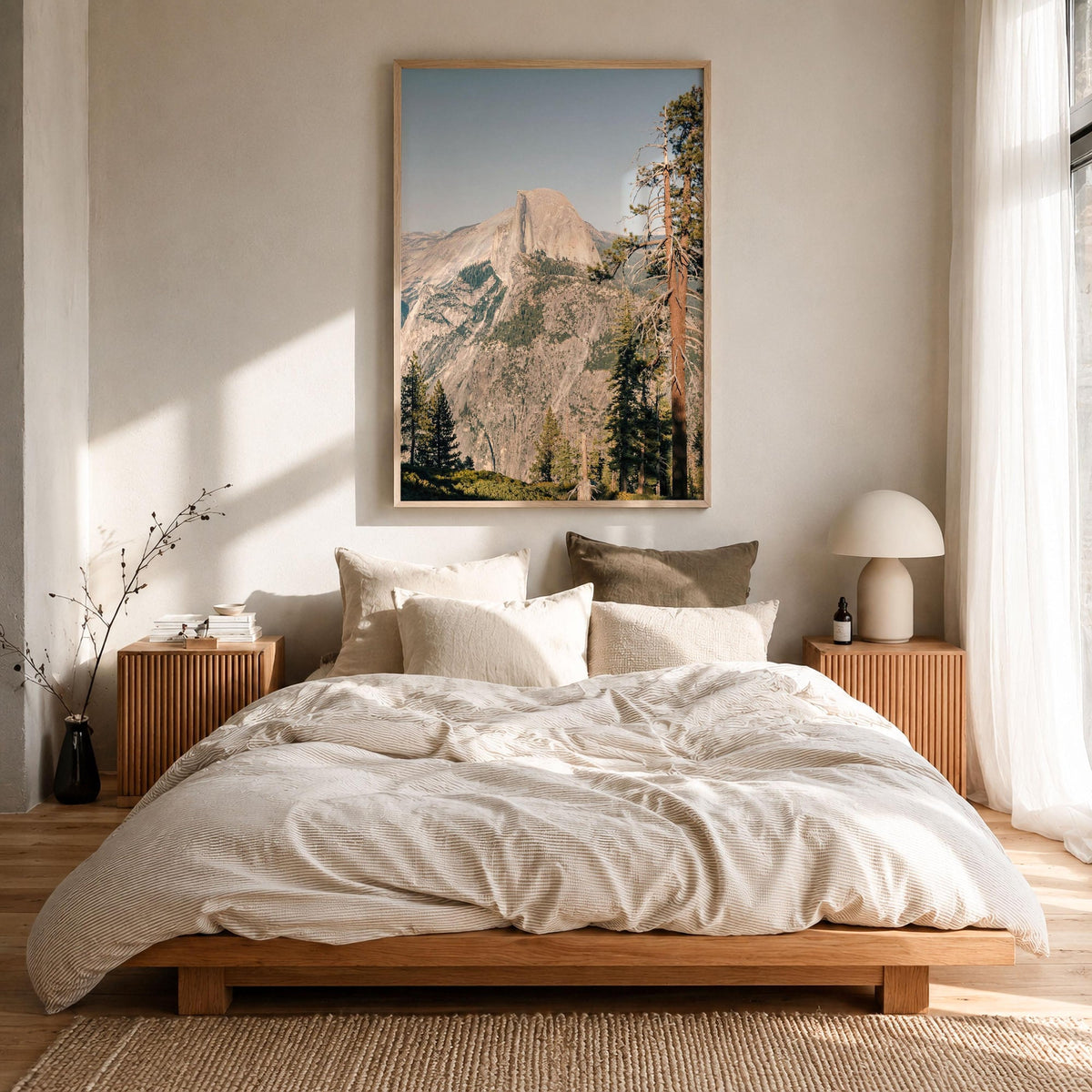 Half Dome Granite Peak Fine Art Photo Print – fine art print by The Cali Studio