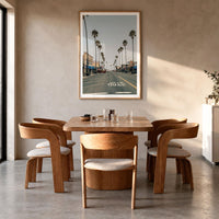 Ocean Beach Palm Street Fine Art Photo Print – fine art print by The Cali Studio