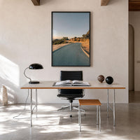 Runyon Canyon Winding Road Fine Art Photo Print – fine art print by The Cali Studio