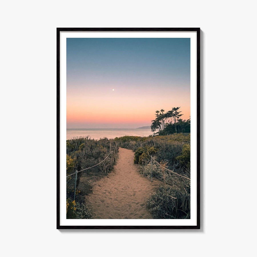 Point Dume Sandy Path Fine Art Photo Print – fine art print by The Cali Studio