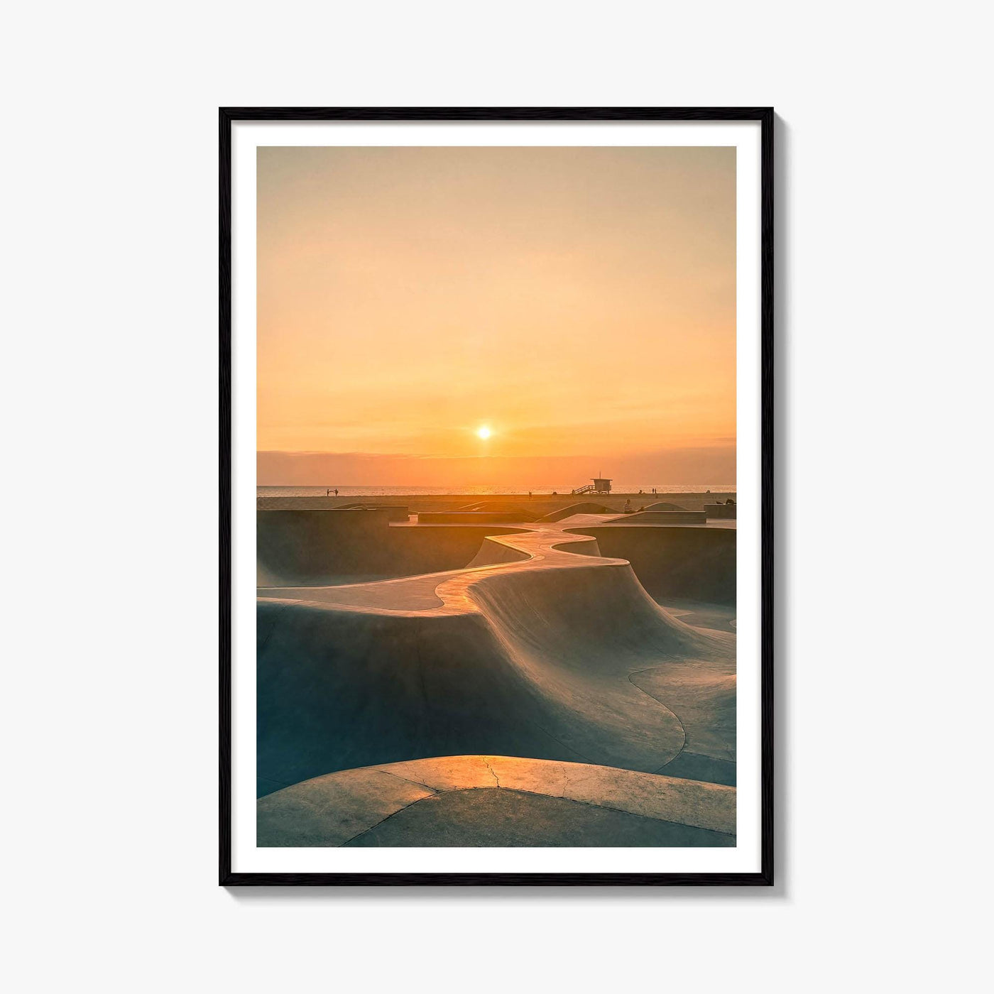 Venice Skatepark Fine Art Photo Print – fine art print by The Cali Studio