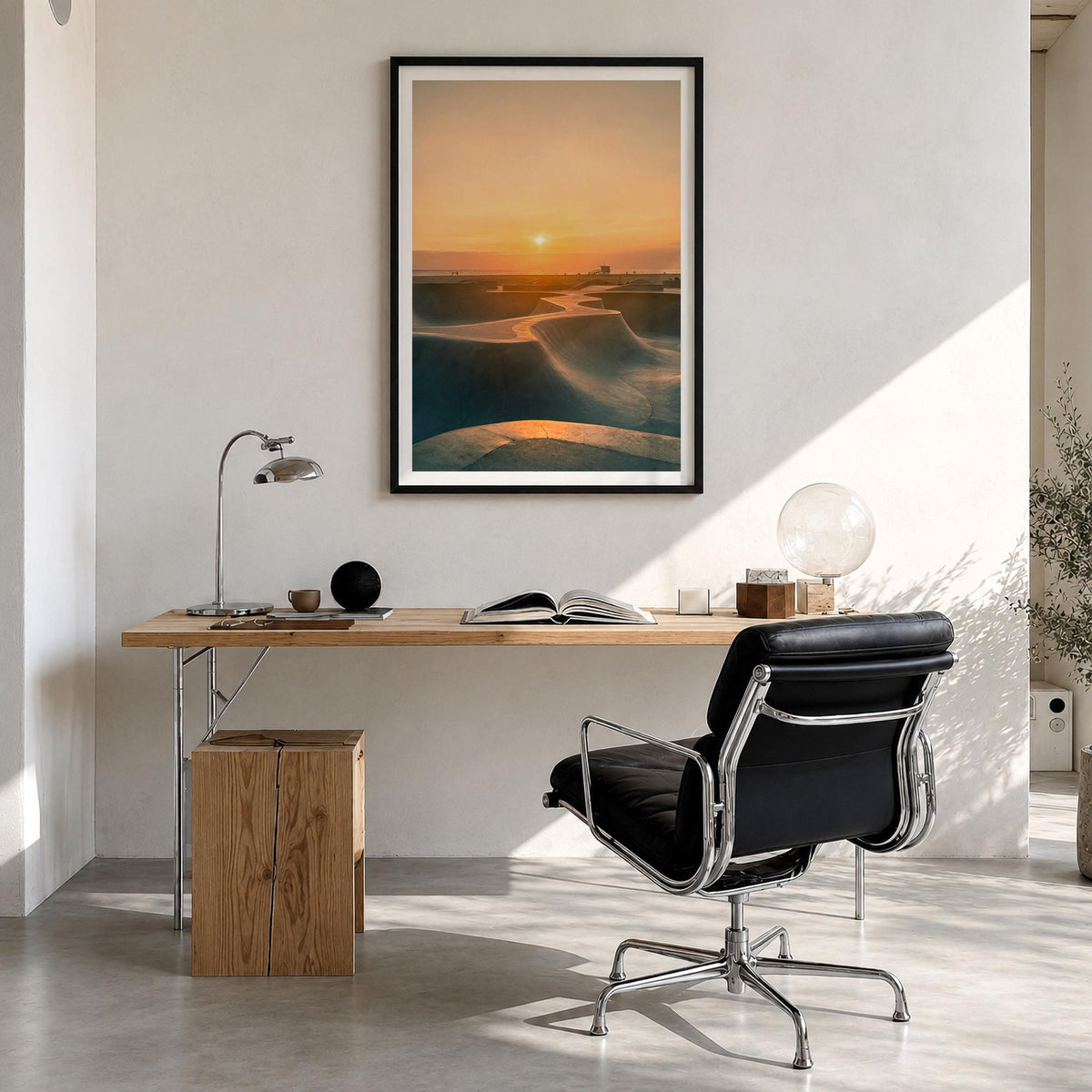Venice Skatepark Fine Art Photo Print – fine art print by The Cali Studio