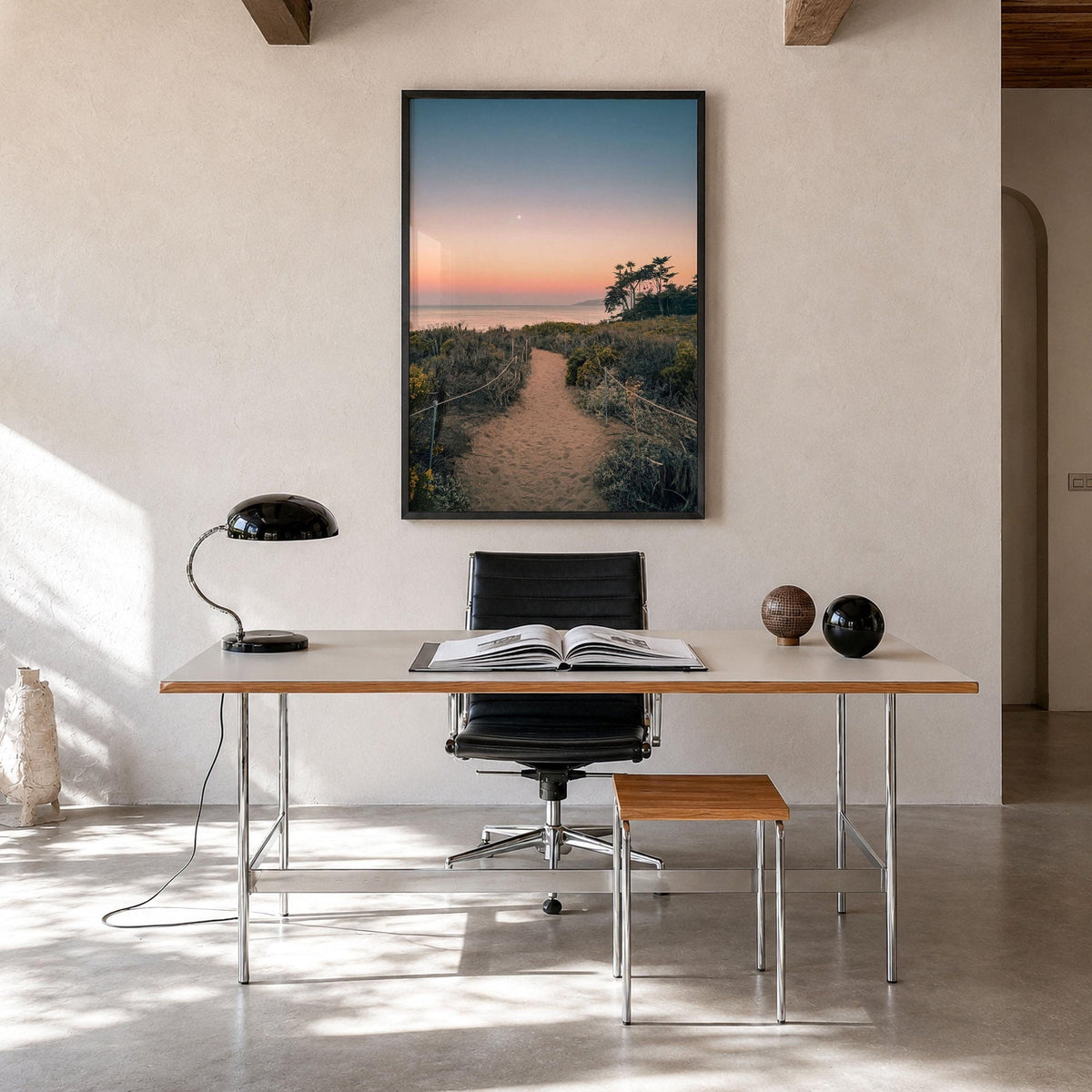 Point Dume Sandy Path Fine Art Photo Print – fine art print by The Cali Studio