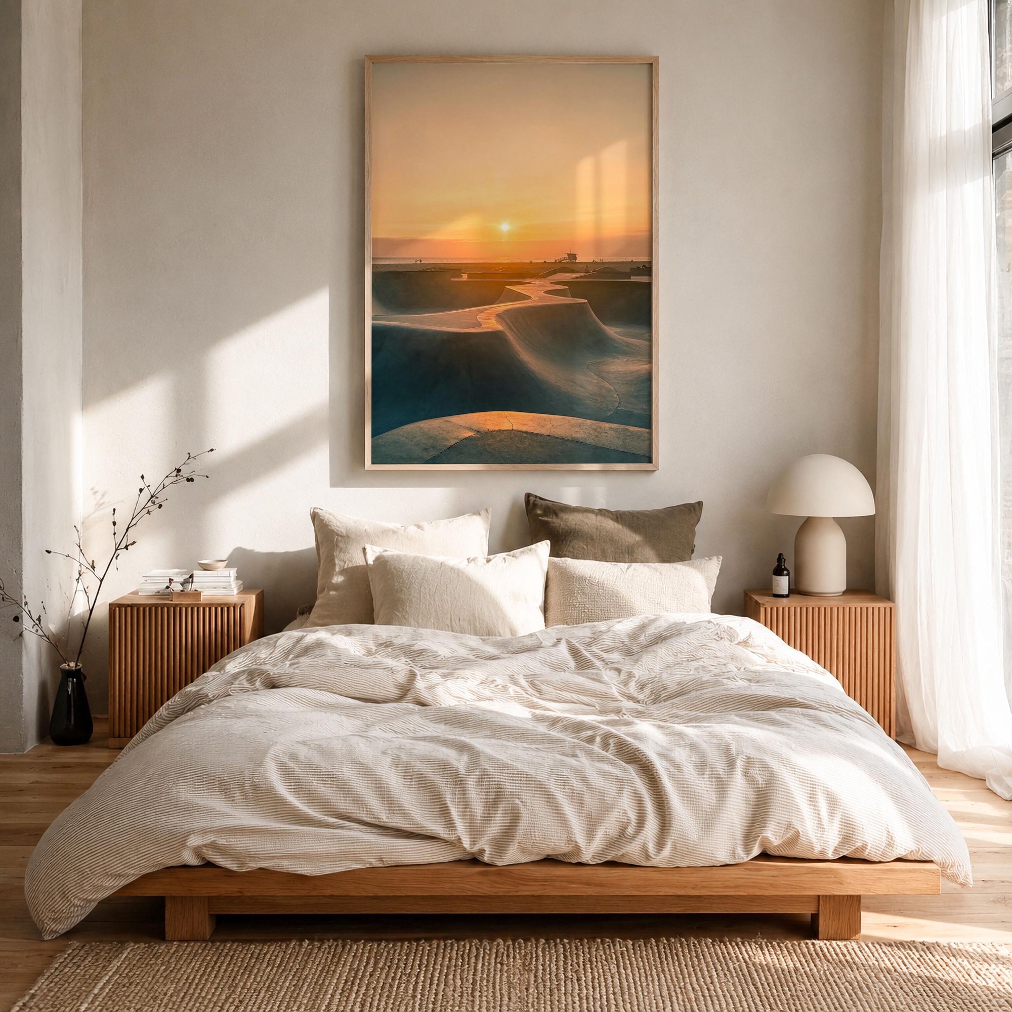 Venice Skatepark Fine Art Photo Print – fine art print by The Cali Studio